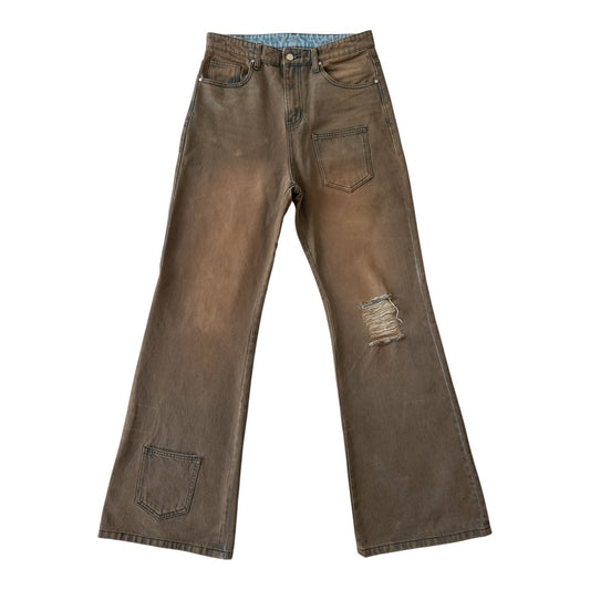 Tagless runway denim